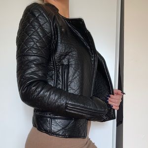 H&M leather jacket